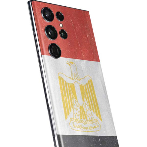 Egypt Flag Distressed Galaxy S22 Ultra Skin